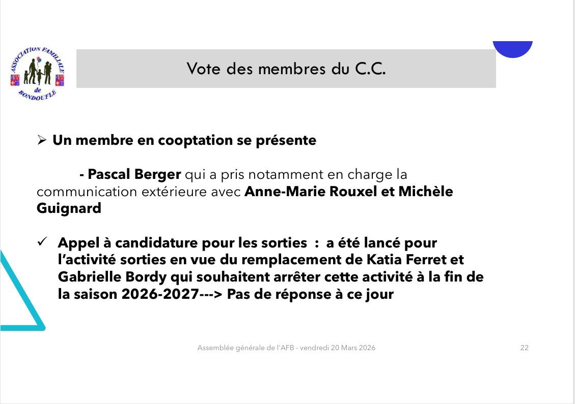 Assemblée générale ordinaire